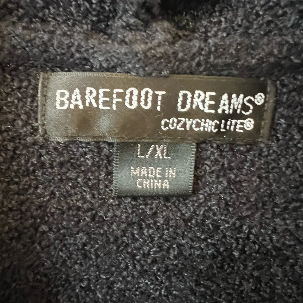 Barefoot Dreams Cozychic Ultra Lite Drape Front Cardigan - Picture 2 of 3